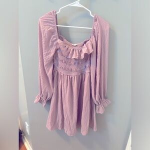 Purple Babydoll dress